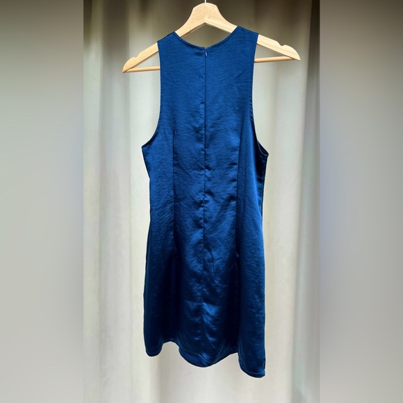 Motel Rocks Satin Slit Mini Dress - Picture 3 of 12